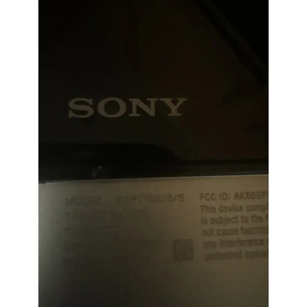 Lot Of 2 SONY XPERIA S‎ Tablet Android 10.1 inch Black Locked Tested Both Work